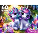 Пазлы 60 Единороги