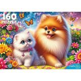 Пазлы 160 Друзья в волшебном саду