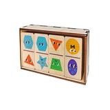 Настольная игра Десятое королевство Домино деревянное Фигуры 28 фишек 50х25мм