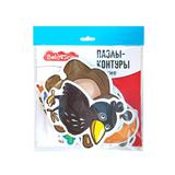 Пазлы контуры Десятое королевство Лесные животные Baby Toys мягкие