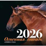 Календарь настенный АСТ на 2026 год Символ года Огненная лошадь
