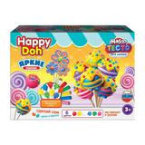 Набор для лепки с формочками яркие леденцы, 24 см HAPPY DOH
