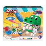 Набор с тестом для лепки динозавр-зубастик, 33 см HAPPY DOH