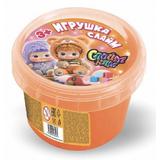 Игрушка слайм веселые девчонки, базовый оранжевый, 100 г Слайм-Ням