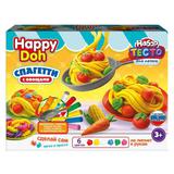 Набор для лепки с формочками спагетти, 24 см HAPPY DOH 