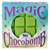 Bath Time Бомбочка для ванны Magic ChocoBomb зеленая с блестками 150г