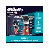 Подарочный набор GILLETTE Бритва Mach3 + Пена д/бритья Классическая 200мл