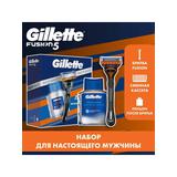 Подарочный набор GILLETTE Бритва Fusion + Лосьон п/бритья освежающий 50мл