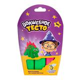 Тесто для лепки Волшебное тесто 150 грамм Динозавр зеленый