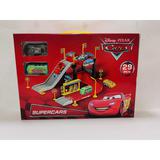 Игрушка пластик парковка +2 машинки, тачки, кор. -