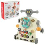 Развивающая игрушка каталка-ходунки "Активный малыш", сер, в кор