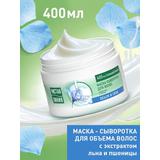 Чистая линия Маска-сыворотка для волос "Объем и сила" 400мл