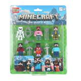 Конструктор фигурки minecraft movie -6 шт. Город мастеров