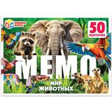 Удивительные животные. МЕМО. 170х125х40мм. Умные игры 