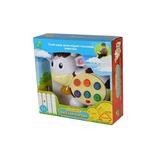 Игрушка развивающая Корова веселая эл/мех, со световыми и звуковыми эффектами, 24х7,6х23см