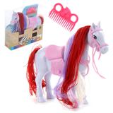 Лошадка с расчёской в асс, 16,3х17,3х5,3,  кор