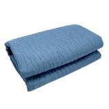 ND HOME Накидка для дивана синяя, размер 210*90 см