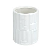 ND Play Greece. Стакан для зубных щеток 7,5*7,5*9,5 см