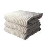 ND Play Плед велсофт "Полоски, кремовый", 100% полиэстер, 200*220 см