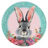 ND Play Тарелки бумажные "Кролик" 6 штук, d=180 мм