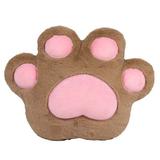 Подушка-лапа 45 см бежевая