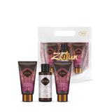 ZEITUN Тревел-набор Ритуал соблазна с афродизиаком: молочко для тела, крем для рук, мыло для интимной гигиены