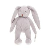 Комфортер DrЁma Зайчик с держателем для пустышки серый