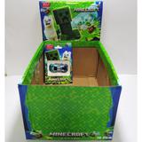 Машина металл майнкрафт 7 см, пакет, дисплей 18 шт. -