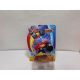 Машина пластик вспыш 8 см, свободный ход, красный, кор. -