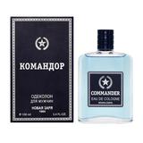 Одеколон Новая Заря Командор 100мл в футляре