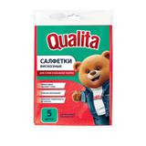 QUALITA OPTIMA Салфетки вискозные 5шт