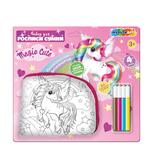 Сумка-кошелек для росписи единорог на радуге МУЛЬТИ АРТ