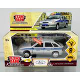 Машина металл свет-звук LADA-2114 "SAMARA" ПОЛИЦИЯ 12 см, двери, багаж, кор. Технопарк