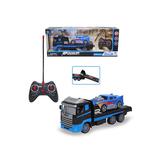 Набор Автовоз, в комплекте автовоз радиоуправляемый, 4 канала, машинка, батарейки АА*6шт. не входят, коробка