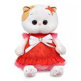Кошечка Ли-Ли BABY в платье с белым бантом 20 см