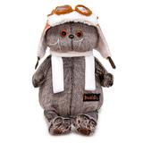 Басик в шлеме и шарфе 22 см