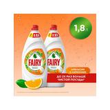 Fairy Набор Гель для мытья посуды Апельсин и Лимонник 900млх2шт