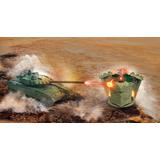 Танк р/у 1:24 T-72 (Россия), аккум., интерактивная башня, при попадании разрушается