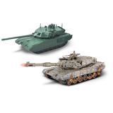 Танковый бой р/у 1:24 Армата T-14 (Россия) - Abrams M1A2 (США), аккум.