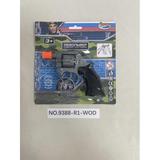 Револьвер для стрельбы пистонами 8 зарядов, блист.18*19*5см ИГРАЕМ ВМЕСТЕ