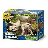 Набор биология сборная модель динозавра 3D, коробка IQ Эксперимент