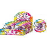 Антистресс тапалка мишка с декором (микс цветов) дисплей 12 шт Супер Жим