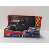 Машина пластик свет-звук UAZ ХАНТЕР 16 см, инерц, черный, кор. Технопарк