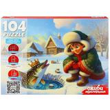 Пазлы 104 Оживи мультфильм. По щучьему велению