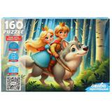 Пазлы 160 Оживи мультфильм. Иван-царевич и серый волк