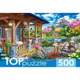 Пазлы 500 Терраса у горного озера