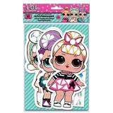 Зеркальная аппликация фигурная ЛОЛ лол МУЛЬТИ АРТ