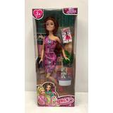 Кукла 29 см, руки и ноги сгибаются, с аксессуарами, КАРАПУЗ