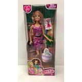 Кукла 29 см, руки и ноги сгибаются, с аксессуарами, КАРАПУЗ