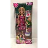 Кукла 29 см, руки и ноги сгибаются, с аксессуарами, КАРАПУЗ